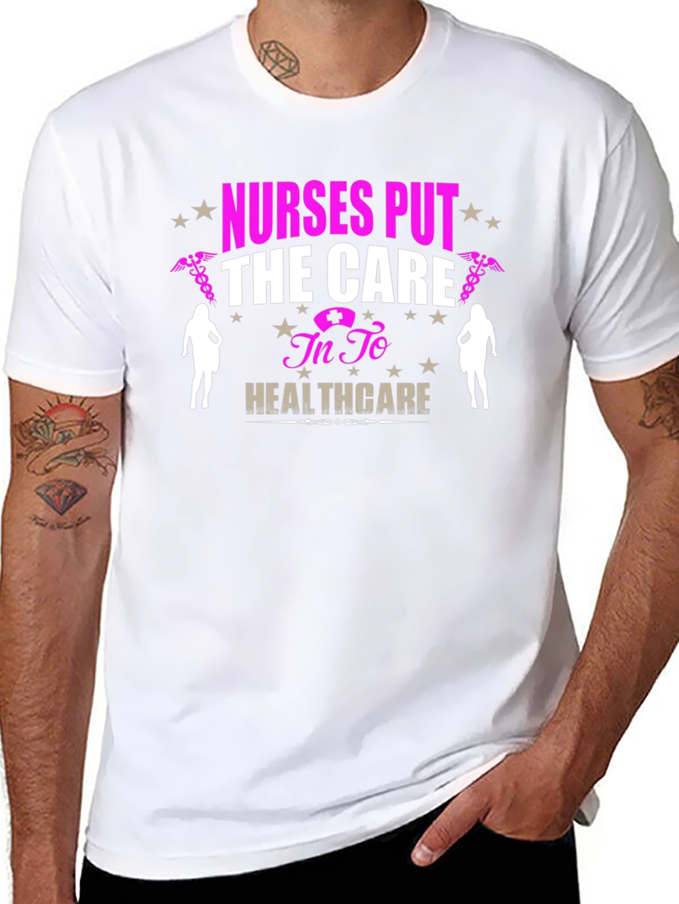Nurses Put the Care T-Shirt