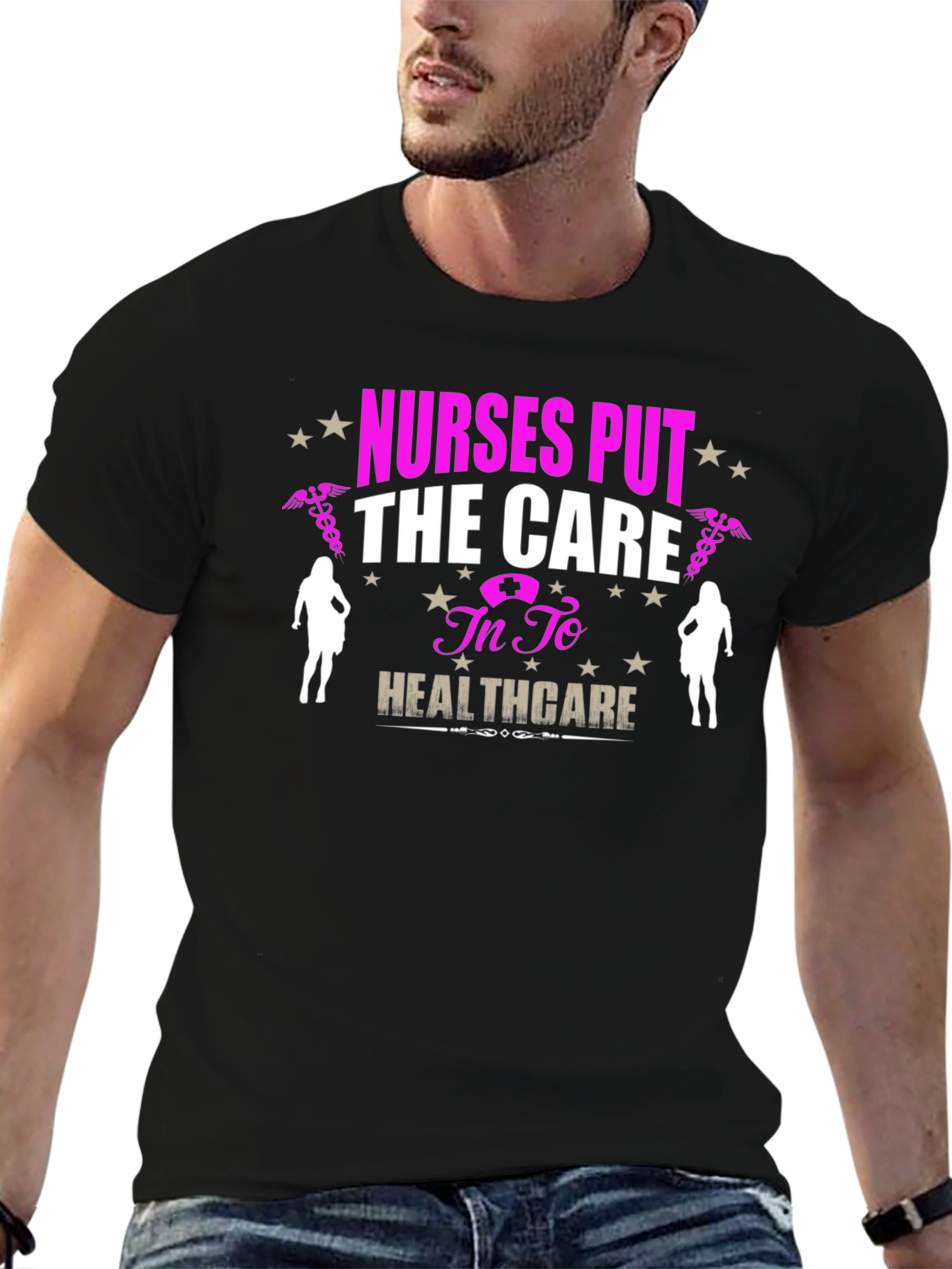 Nurses Put the Care T-Shirt