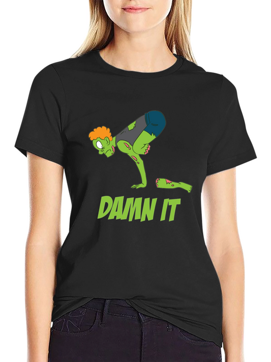Damn It Yoga Zombie Graphic Tee