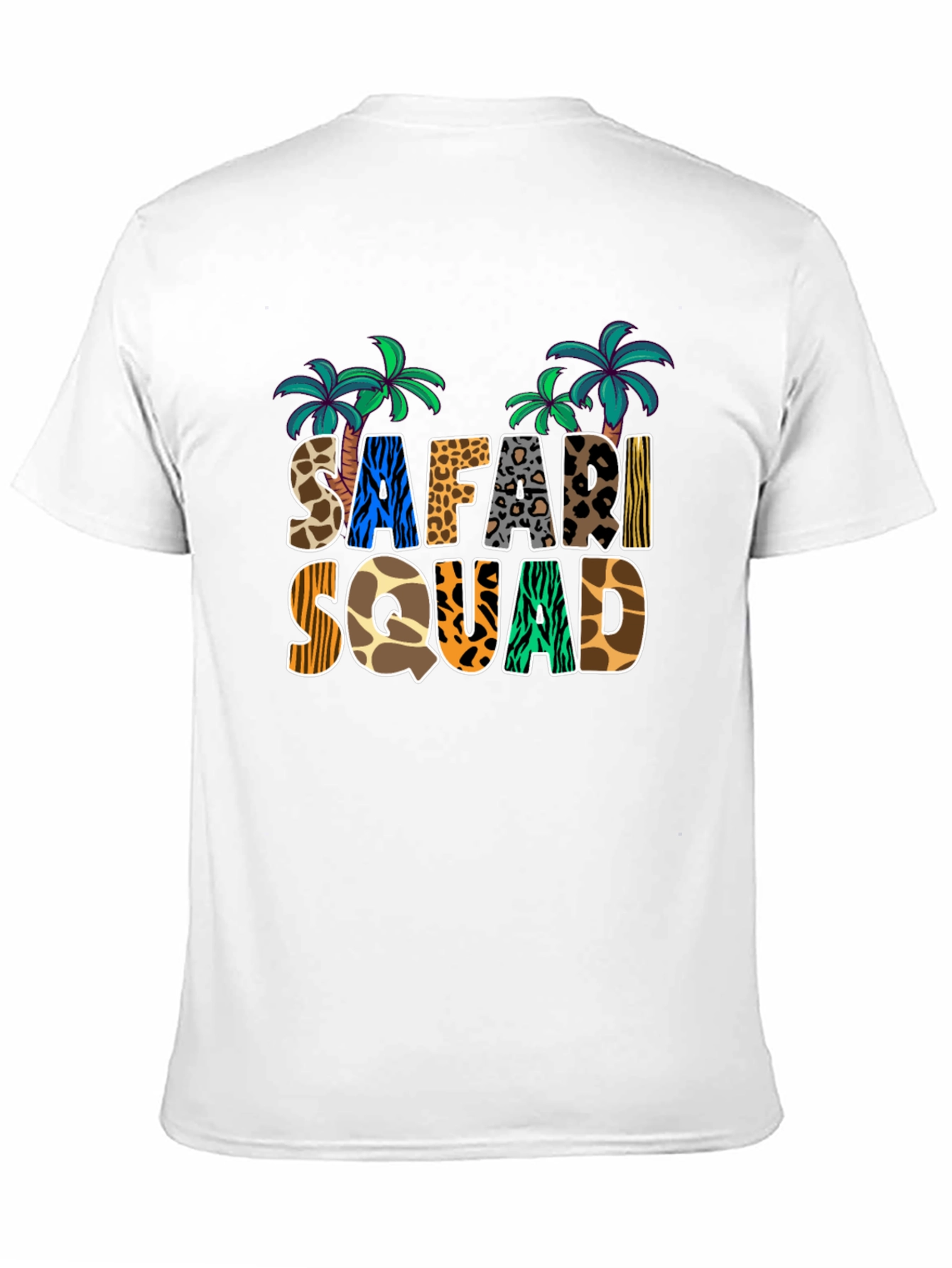 Safari Squad T-Shirt - Animal Print Tee