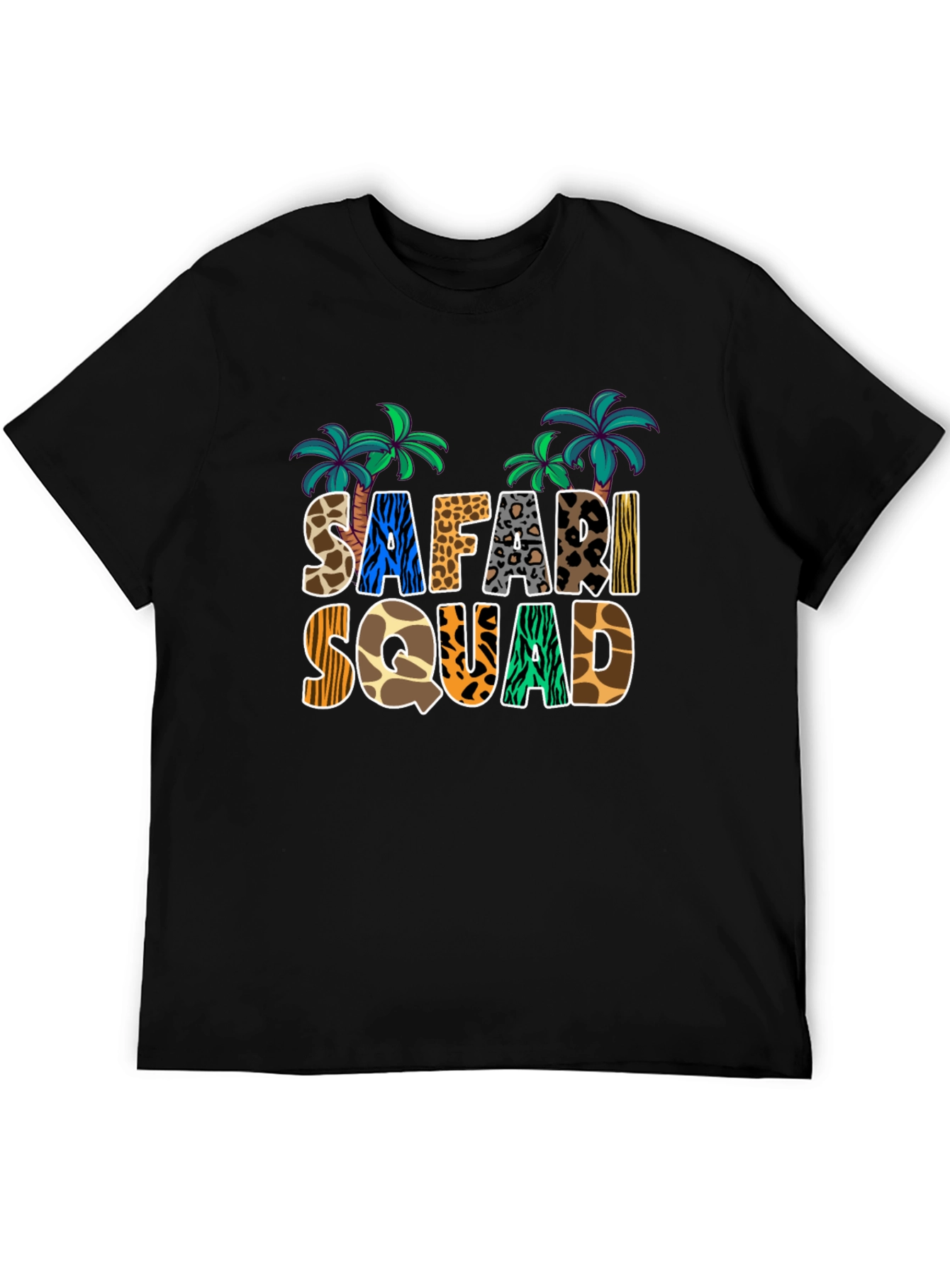 Safari Squad T-Shirt - Animal Print Tee