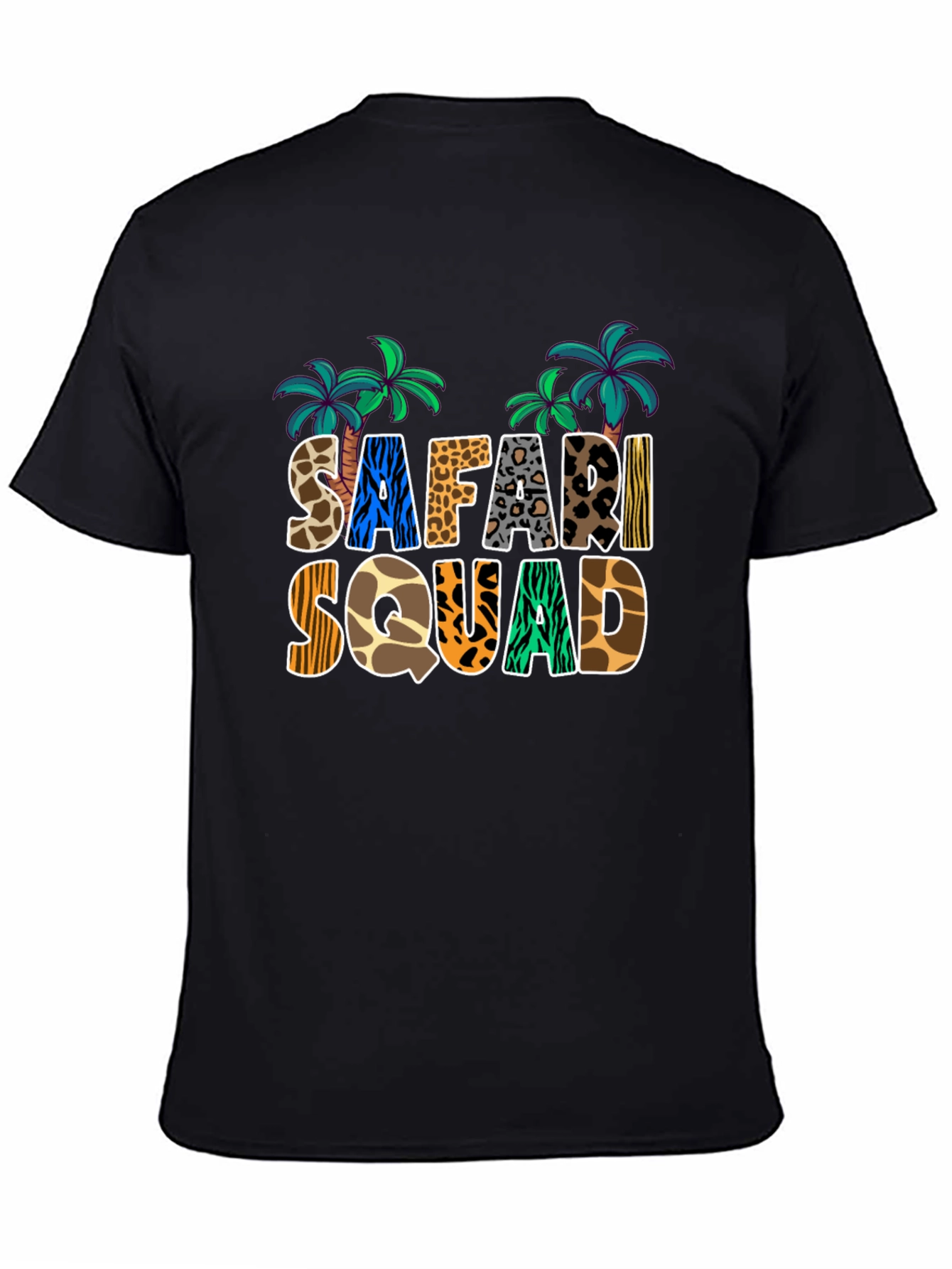 Safari Squad T-Shirt - Animal Print Tee