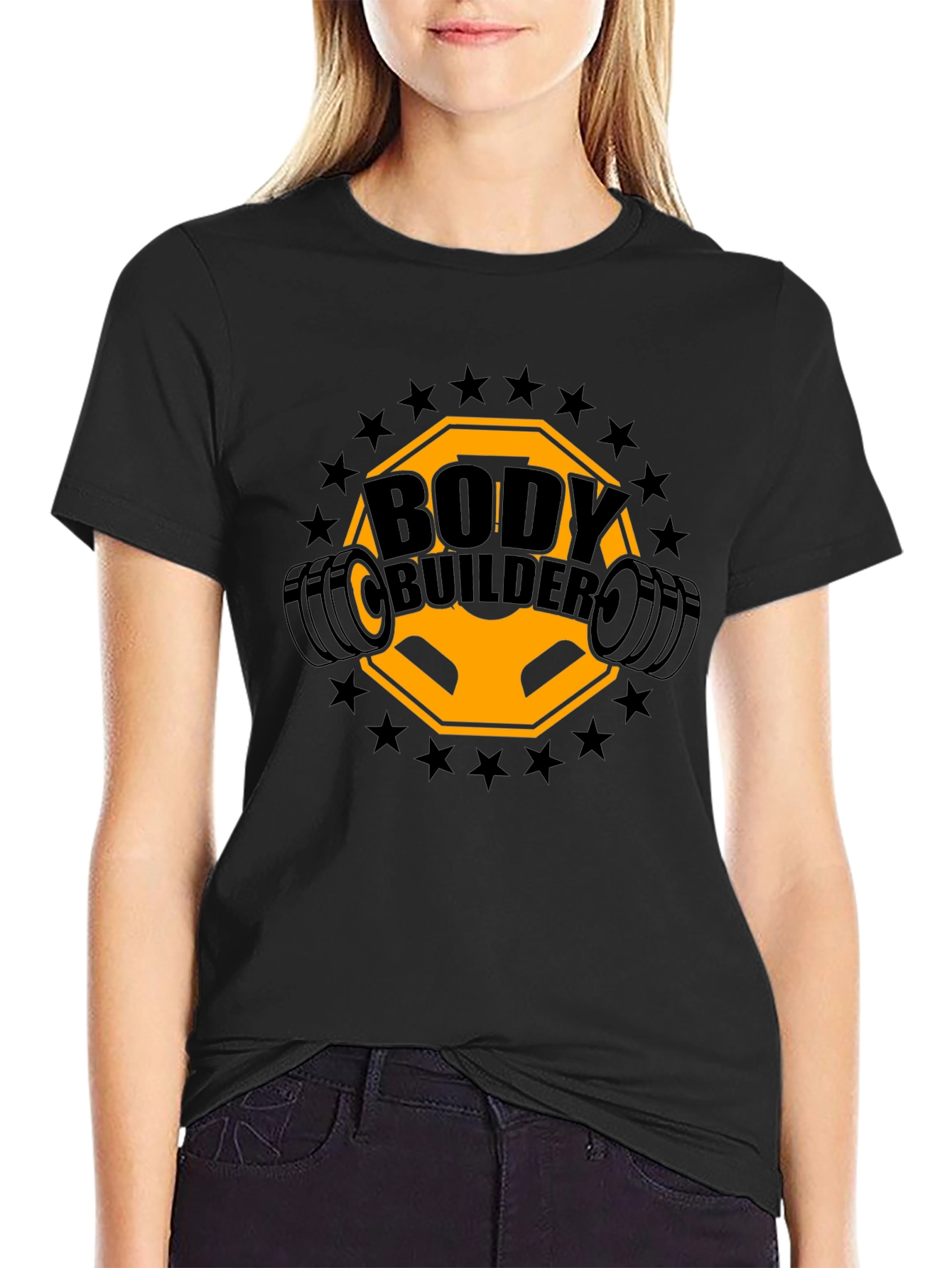 Bodybuilder Graphic T-Shirt - Gym Motivation Tee