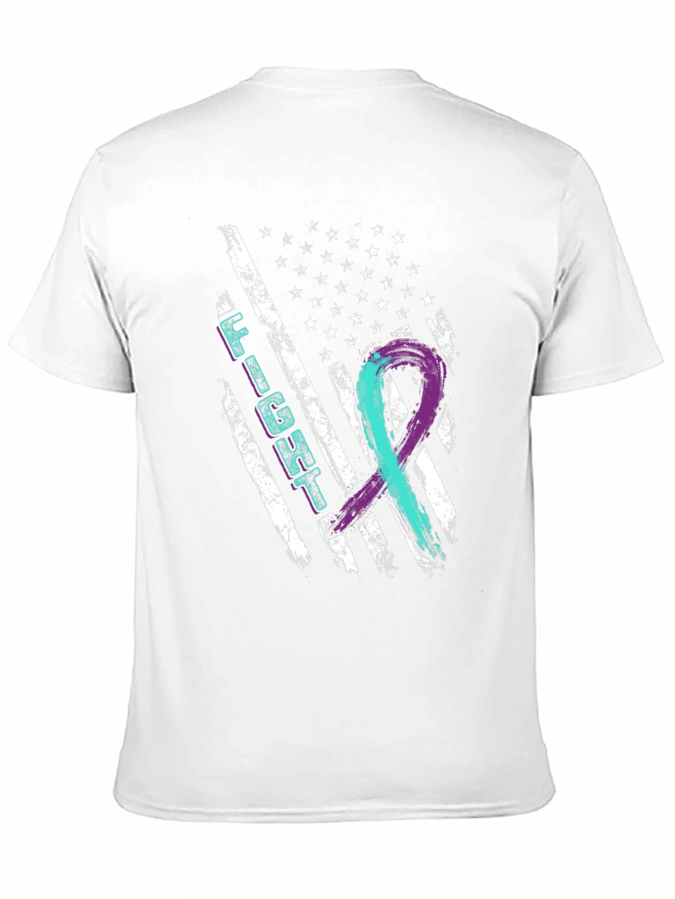 Fight Suicide Awareness Flag T-Shirt