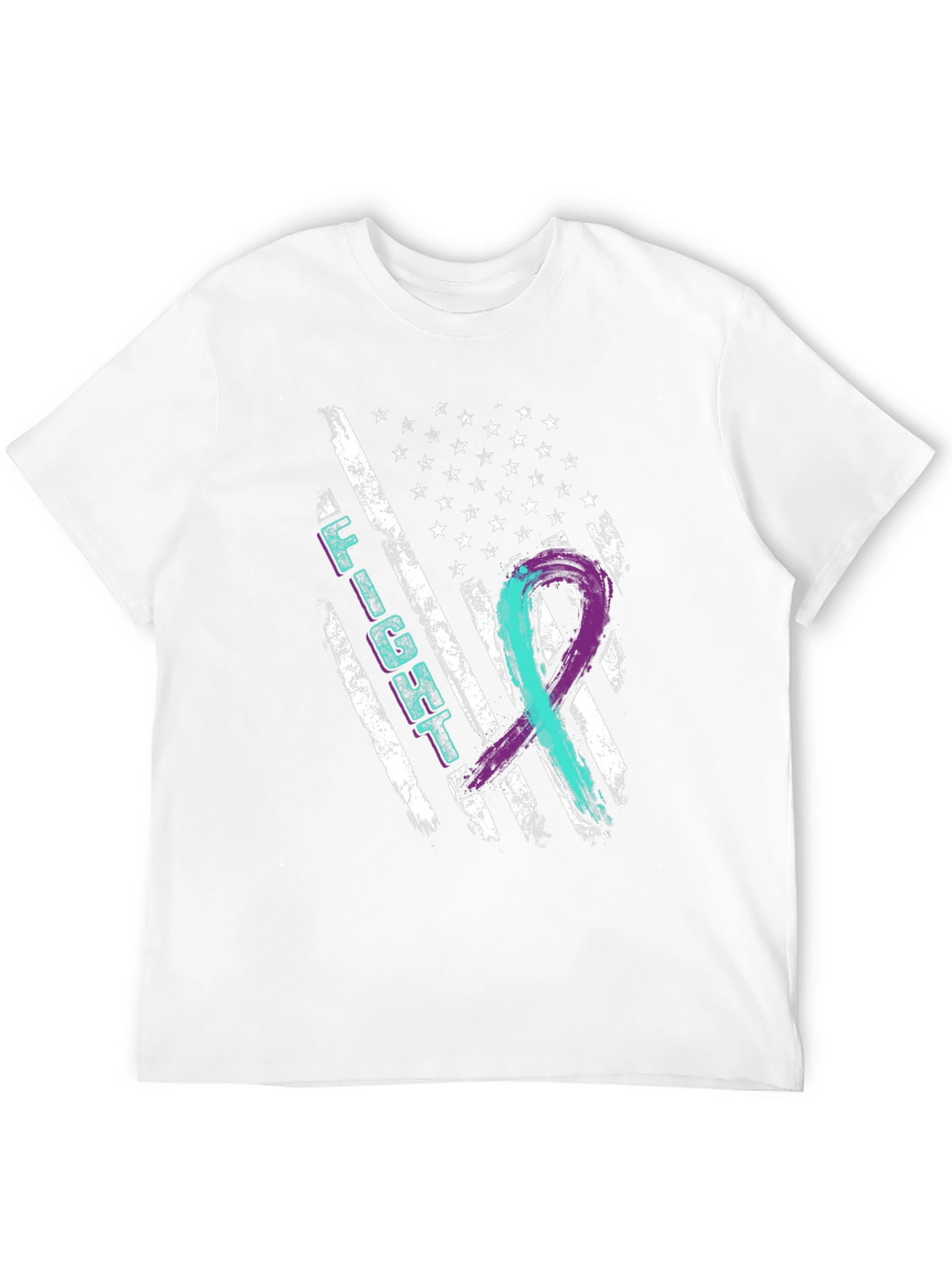 Fight Suicide Awareness Flag T-Shirt