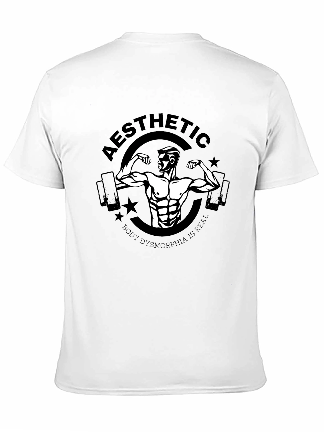 Aesthetic Bodybuilding Graphic T-Shirt