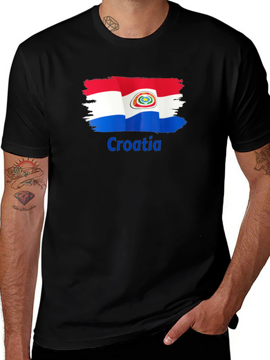 Croatia Flag T-Shirt - Stylish Graphic Tee