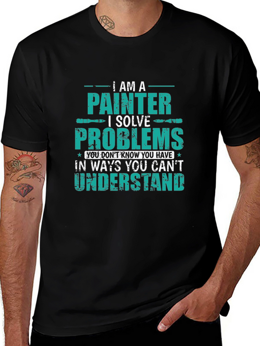 Painter Problem Solver Graphic T-Shirt