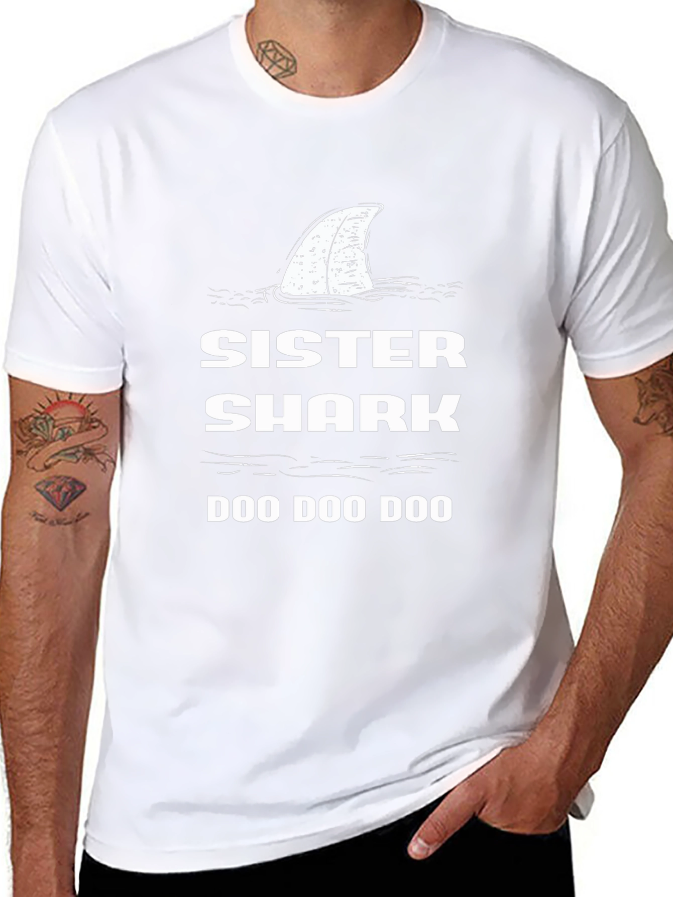 Sister Shark Doo Doo Doo T-Shirt