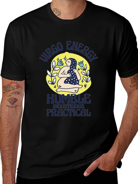 Virgo Energy Graphic T-Shirt - Humble & Practical