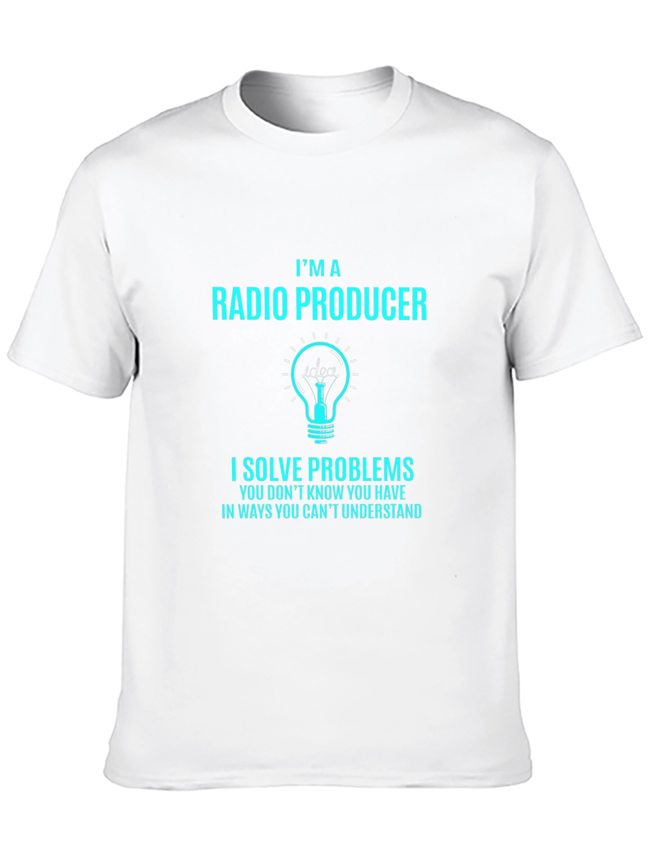 Radio Producer T-Shirt: Problem Solver Tee