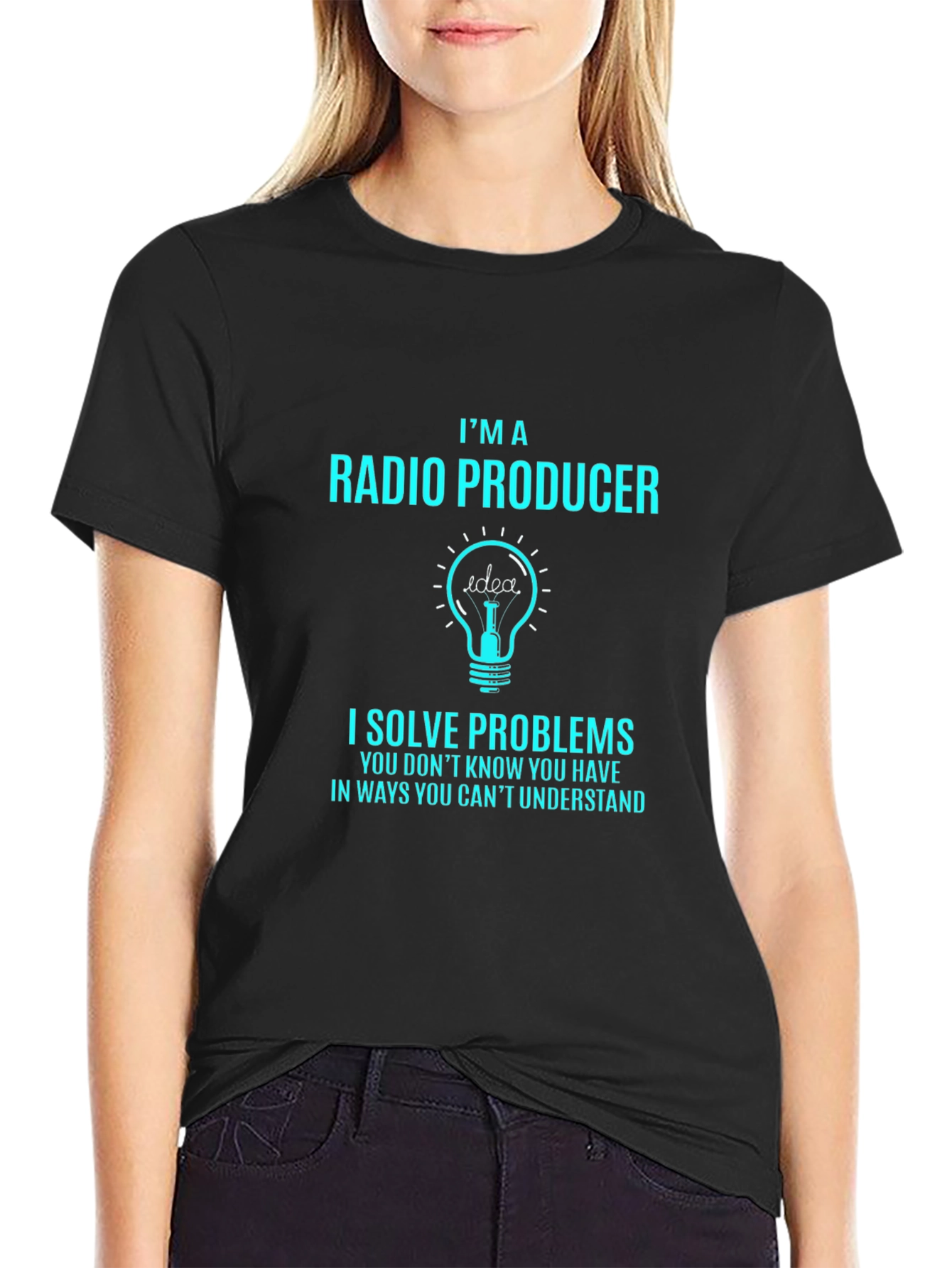 Radio Producer T-Shirt: Problem Solver Tee
