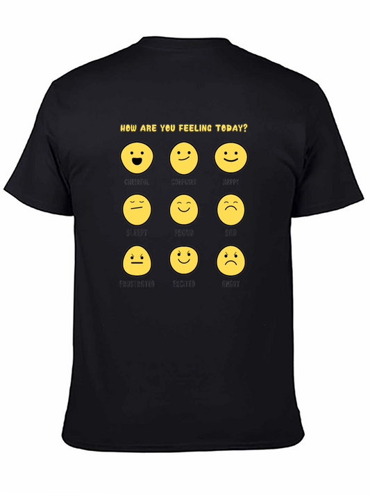 Emotions Graphic T-Shirt: How Are You Feeling Today?