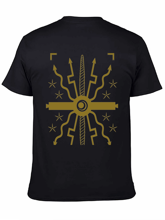 Ancient Symbol Graphic Tee - Black