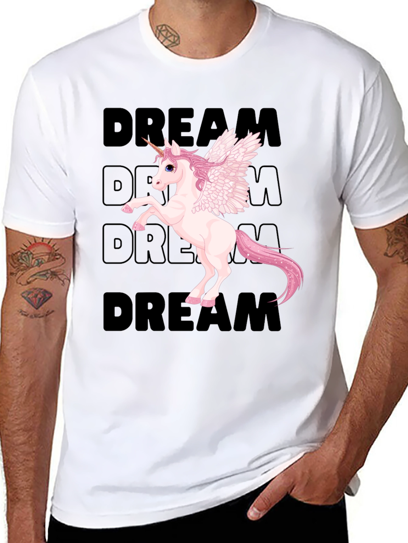 Dream Unicorn Graphic T-Shirt