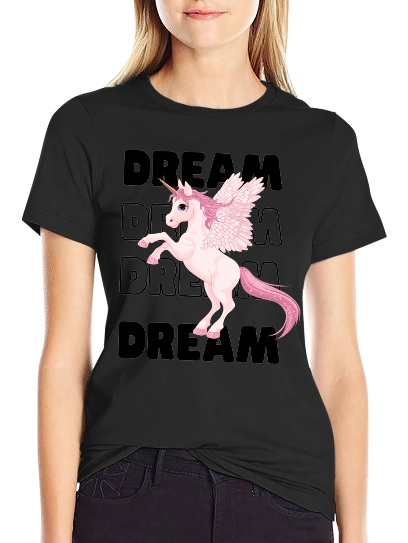 Dream Unicorn Graphic T-Shirt