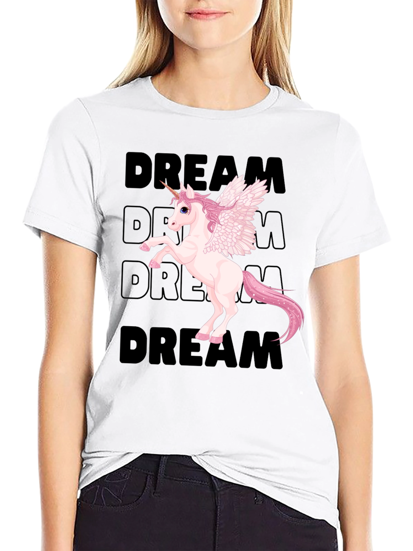 Dream Unicorn Graphic T-Shirt
