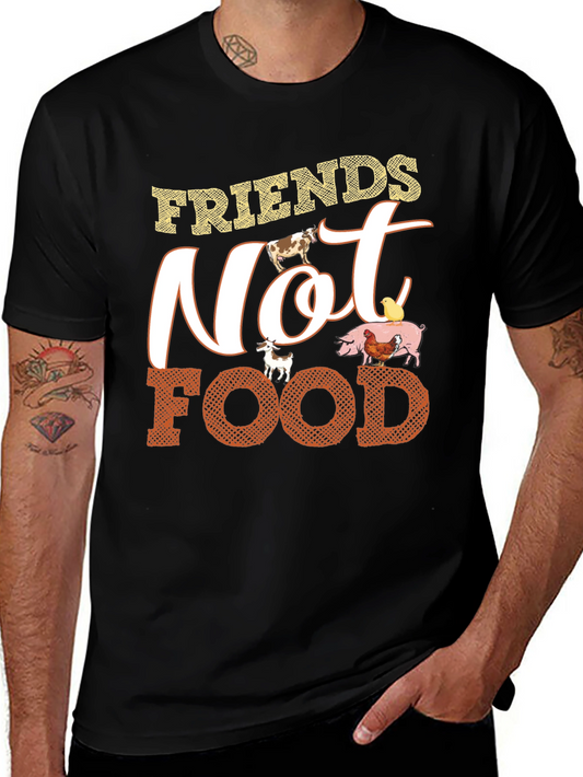 Friends Not Food Vegan T-Shirt
