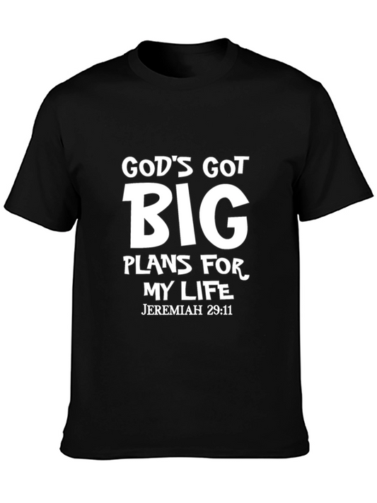 Gods Got Big Plans T-Shirt - Jeremiah 29:11 Graphic Tee