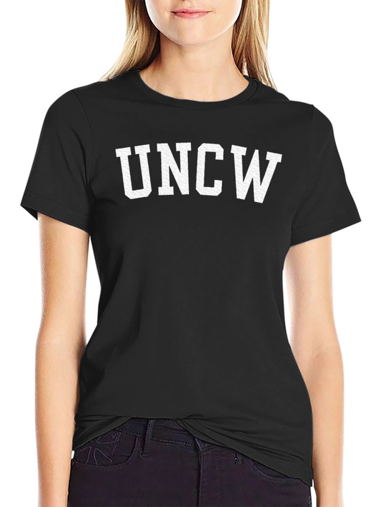 UNCW T-Shirt - College Graphic Tee - Black