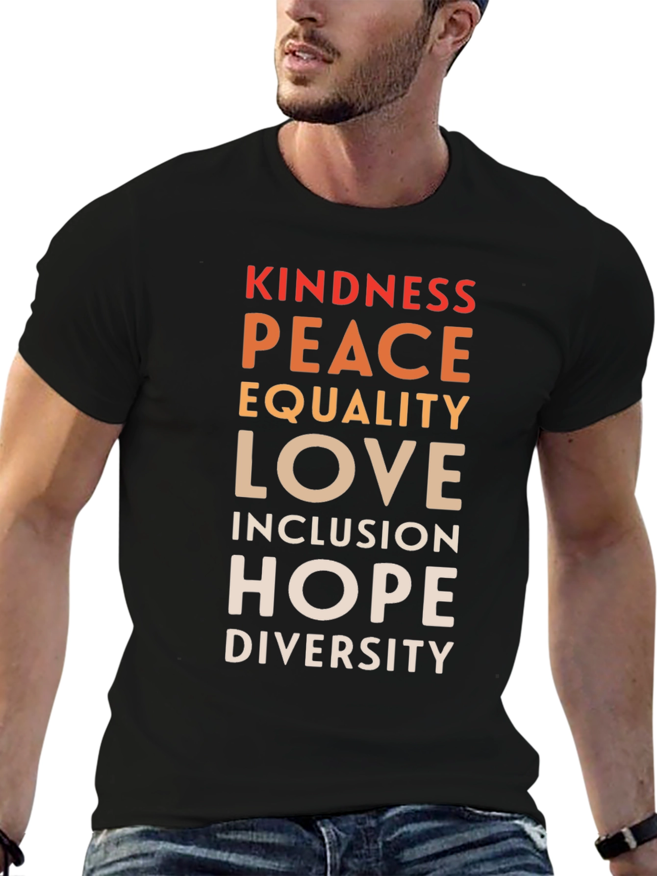 Kindness Peace Equality Love Inclusion T-Shirt