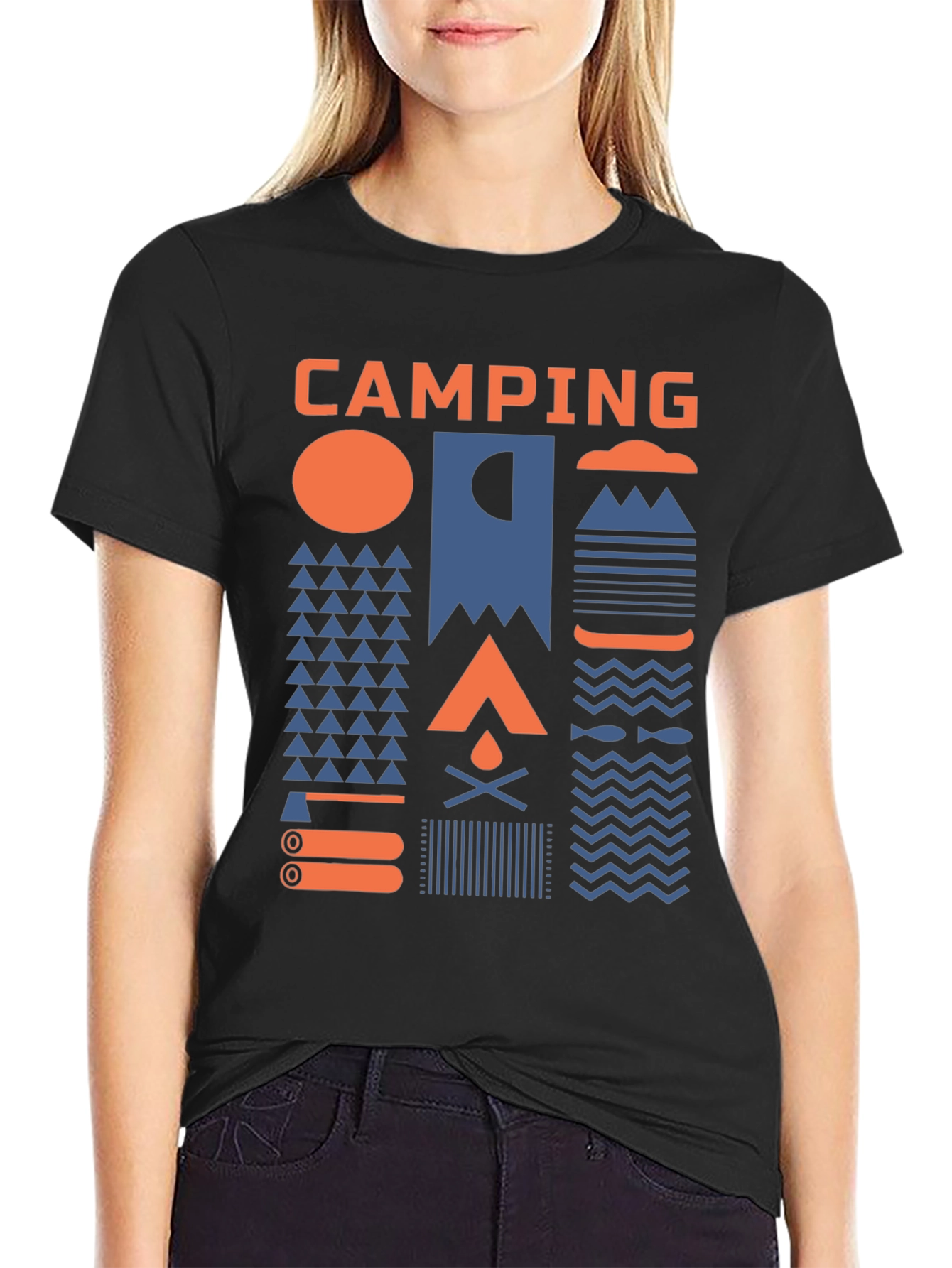 Camping Graphic T-Shirt - Unisex