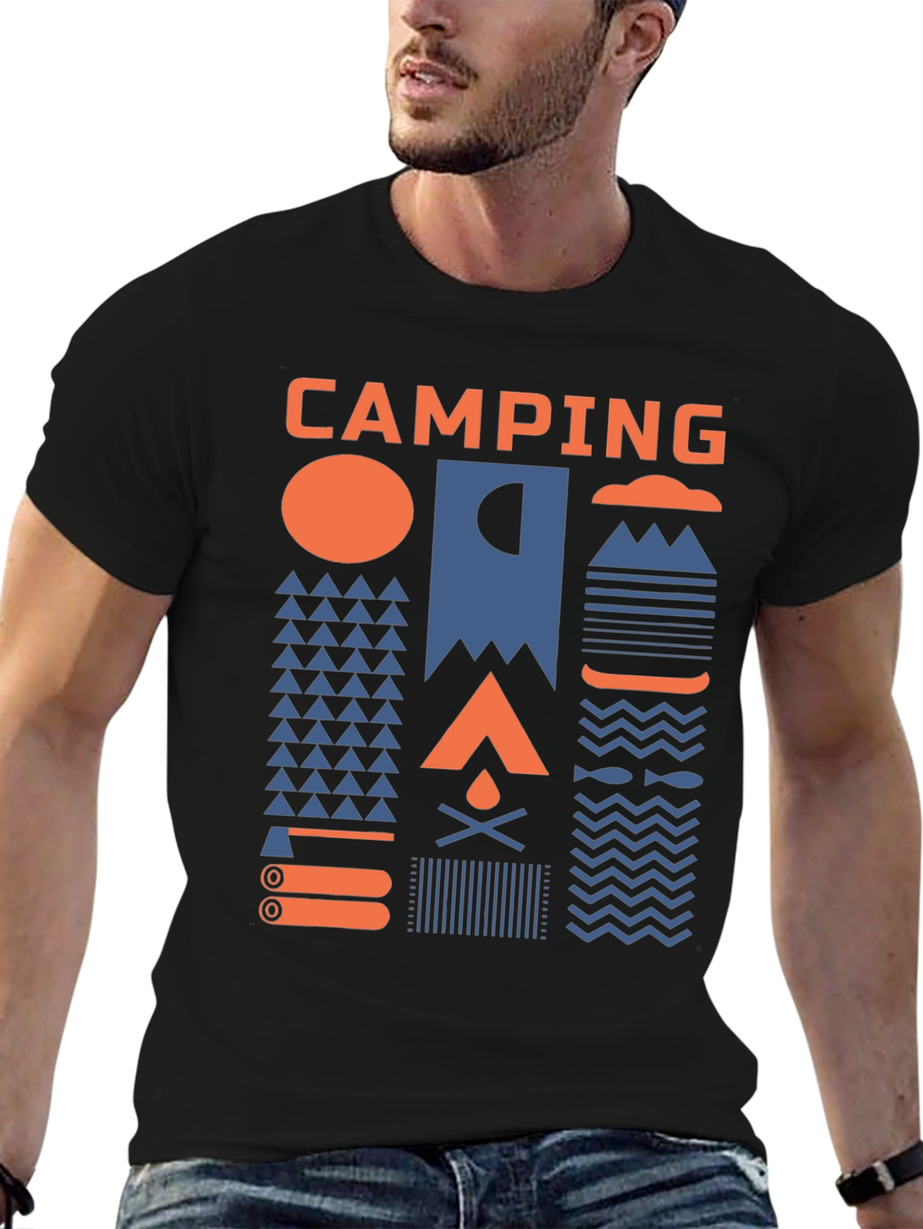 Camping Graphic T-Shirt - Unisex