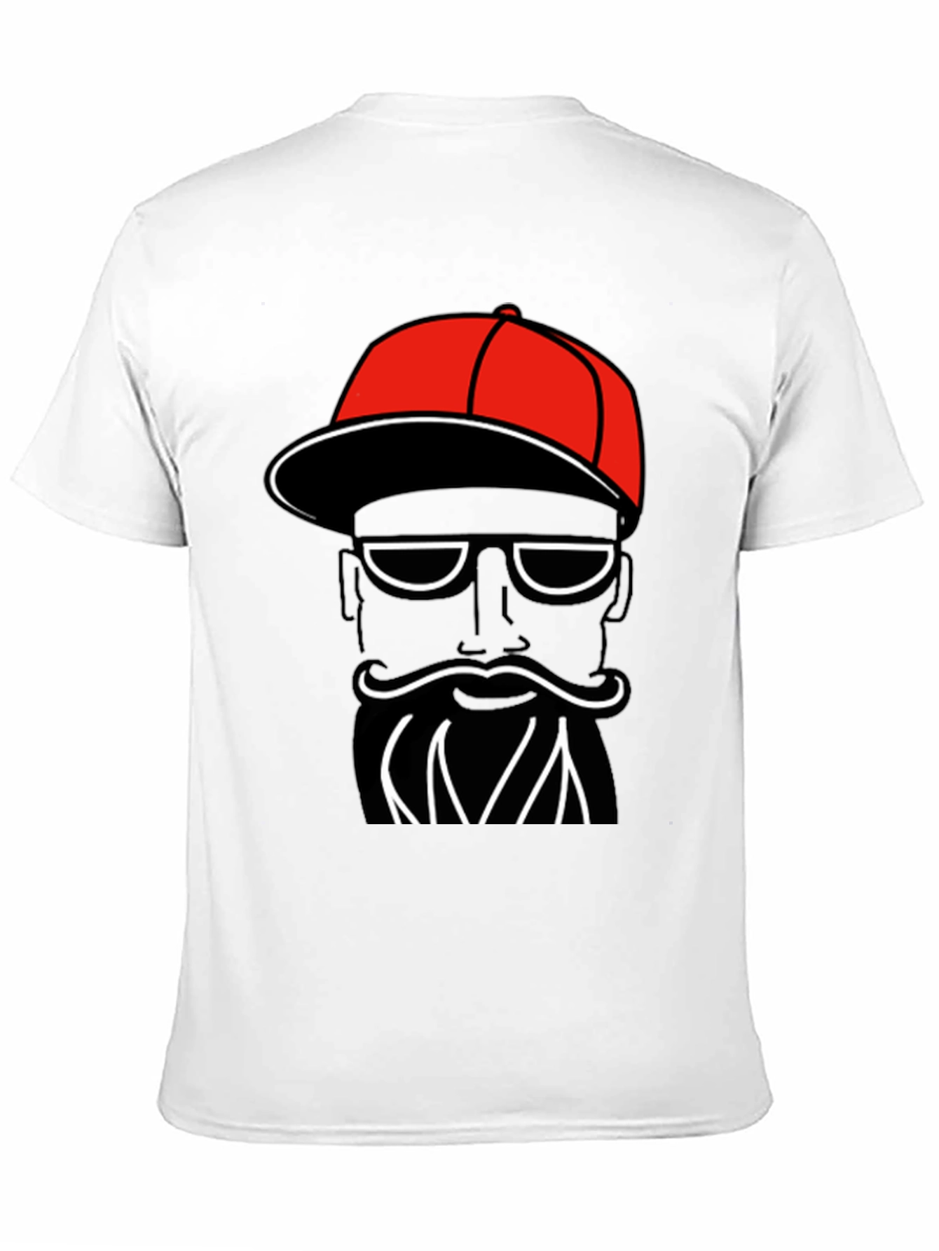 Funky Black T-Shirt with Cool Graphic Print