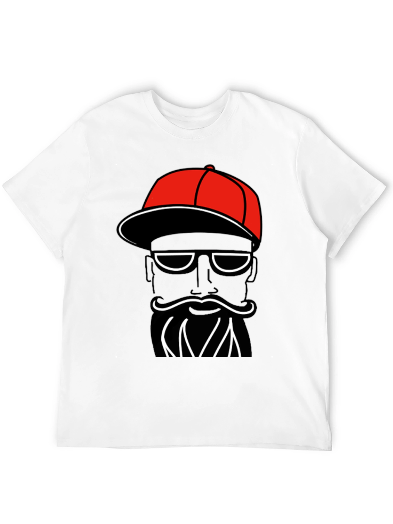 Funky Black T-Shirt with Cool Graphic Print