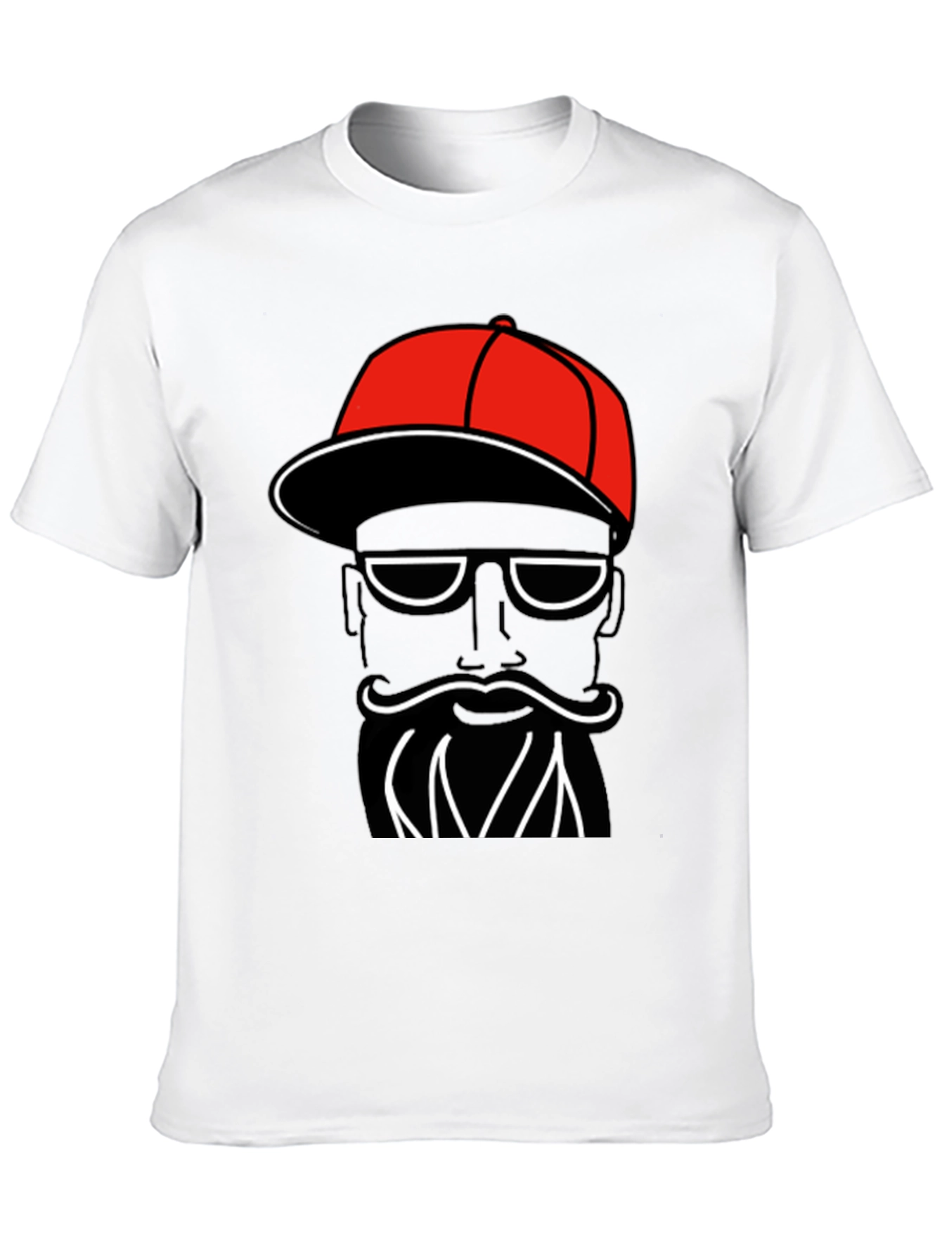 Funky Black T-Shirt with Cool Graphic Print