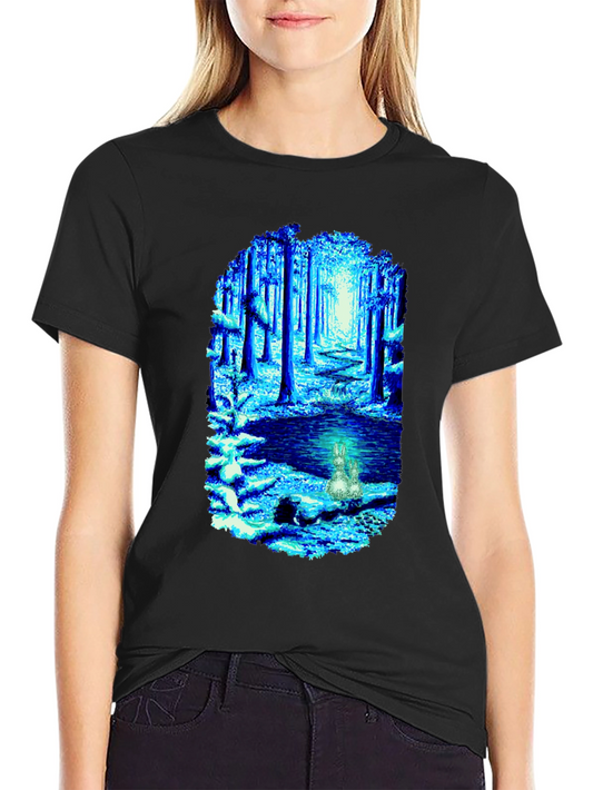 Enchanted Forest Graphic Tee - Nature Lovers Dream