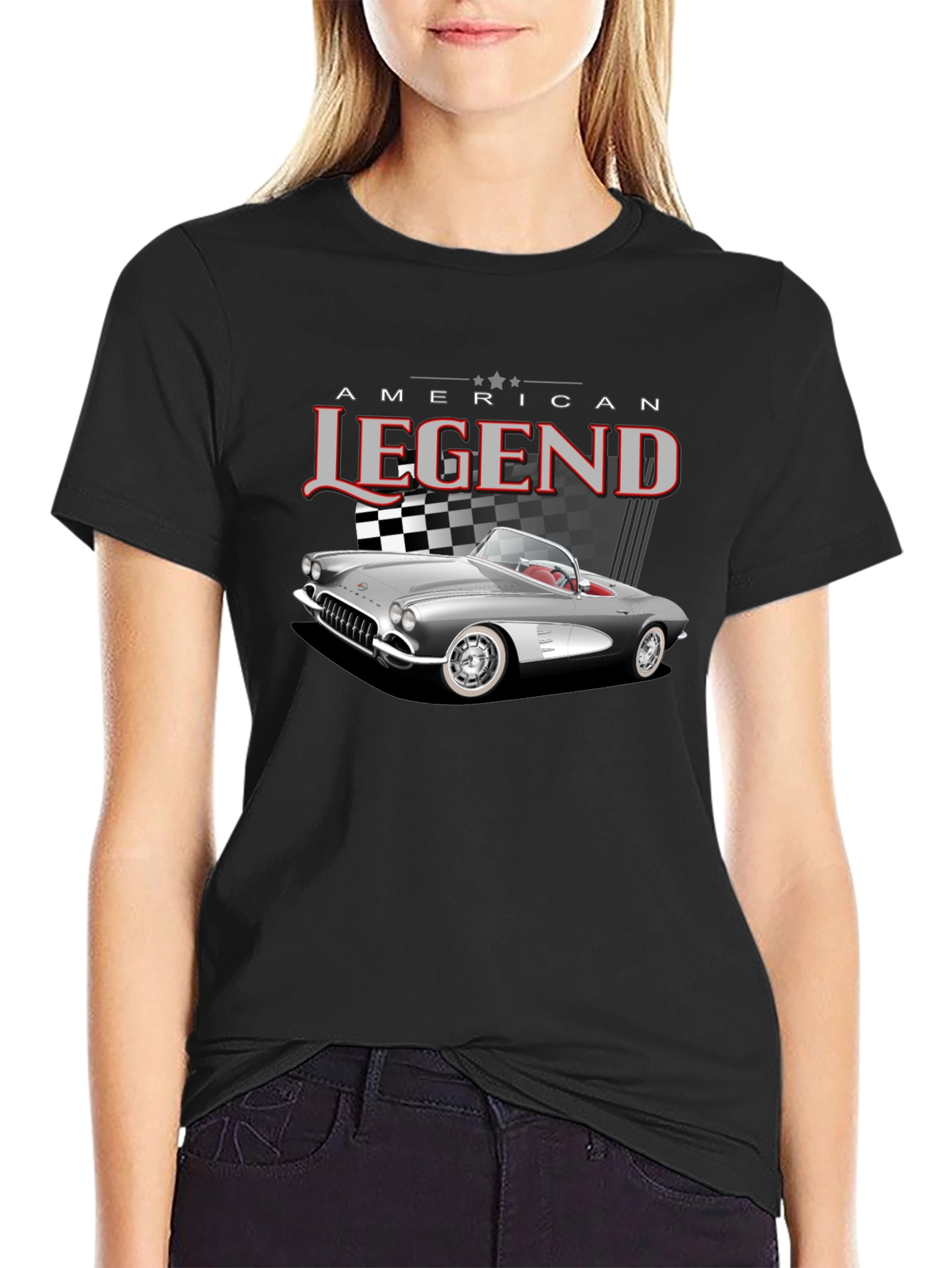 American Legend Car T-Shirt - Classic Design