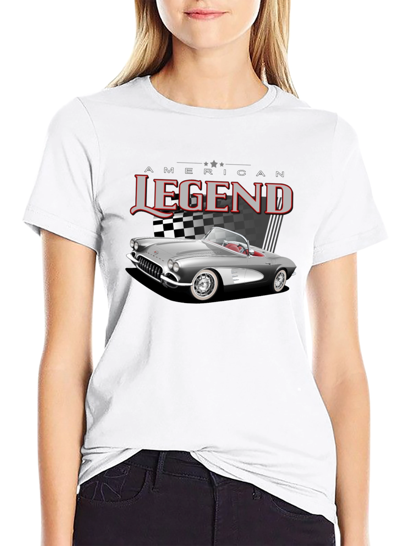 American Legend Car T-Shirt - Classic Design
