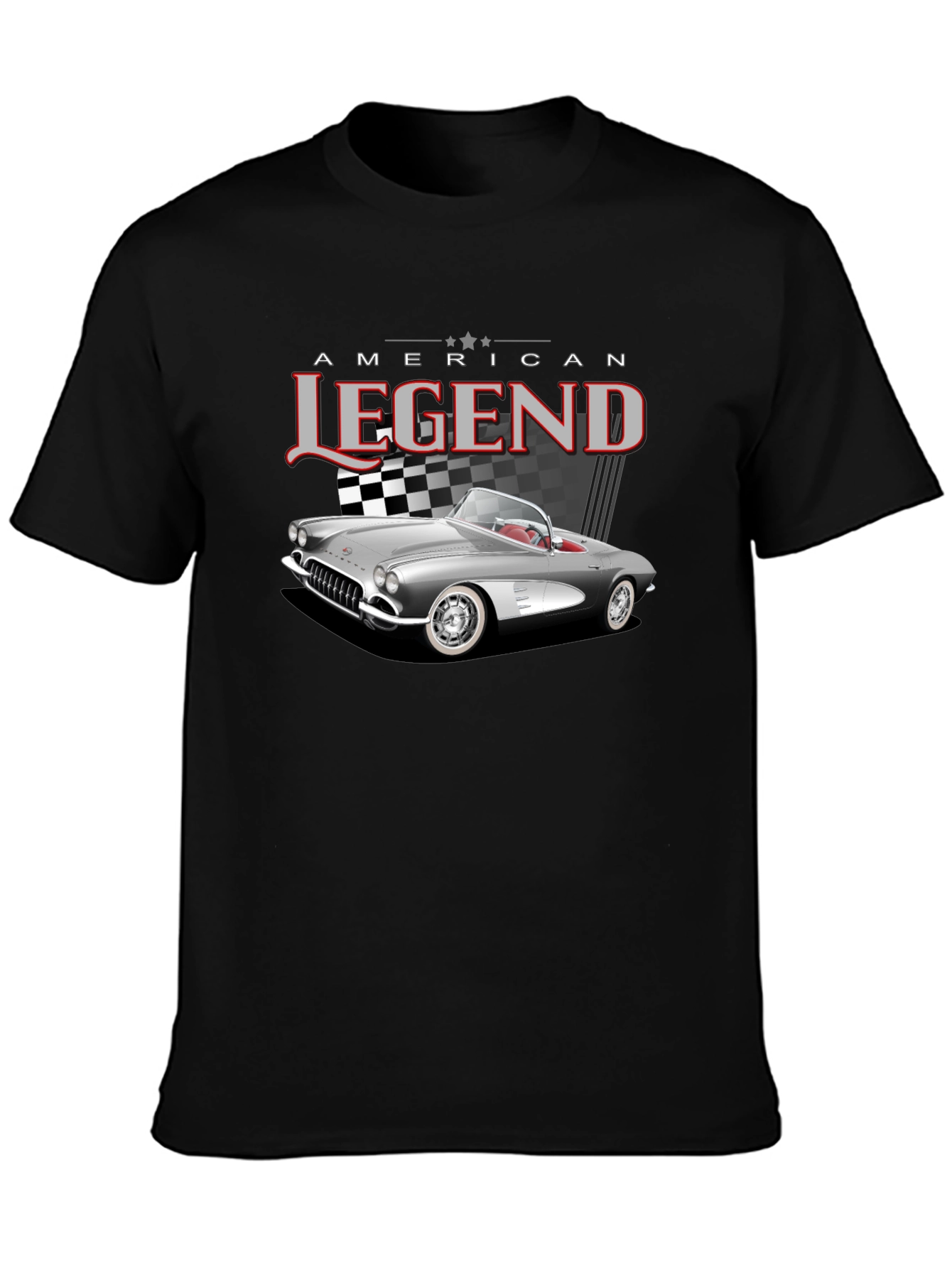 American Legend Car T-Shirt - Classic Design