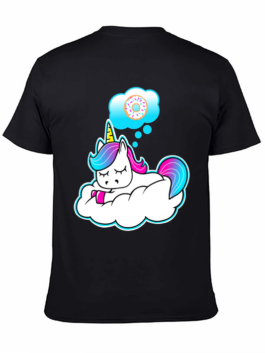 Unicorn Dreams T-Shirt - Cute Donut Fantasy Tee