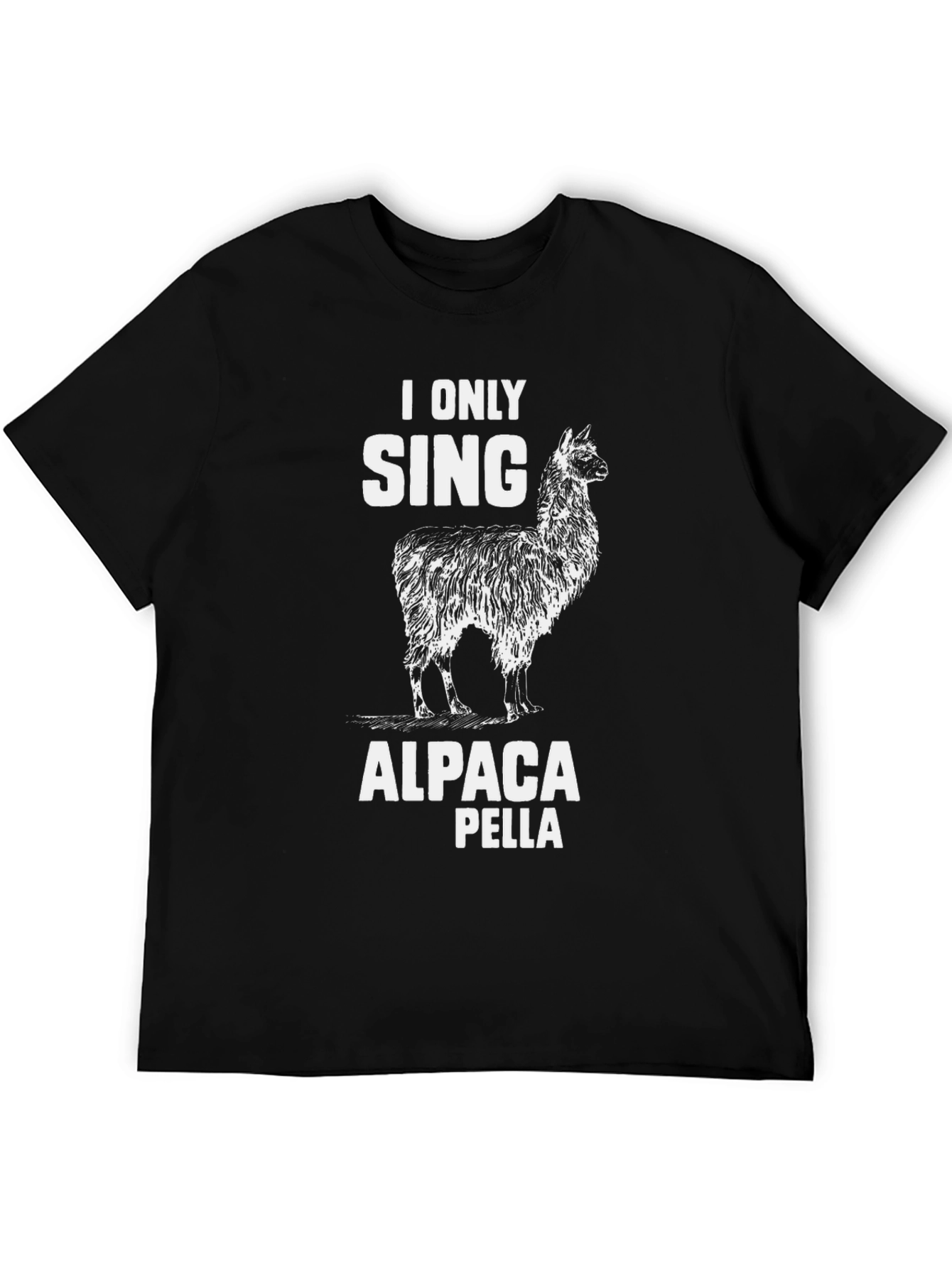 Alpaca Pella T-Shirt - Funny A Cappella Tee