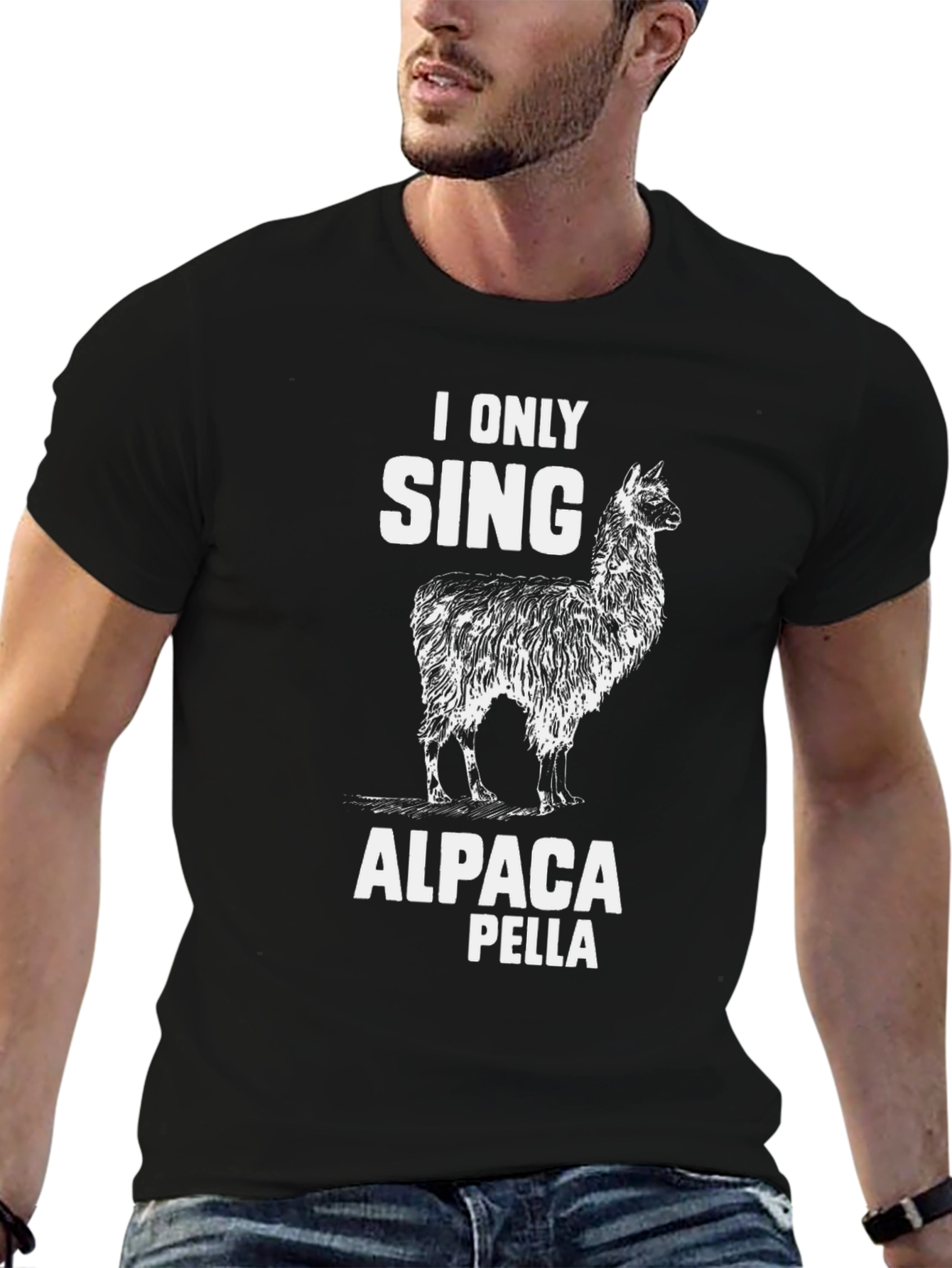 Alpaca Pella T-Shirt - Funny A Cappella Tee