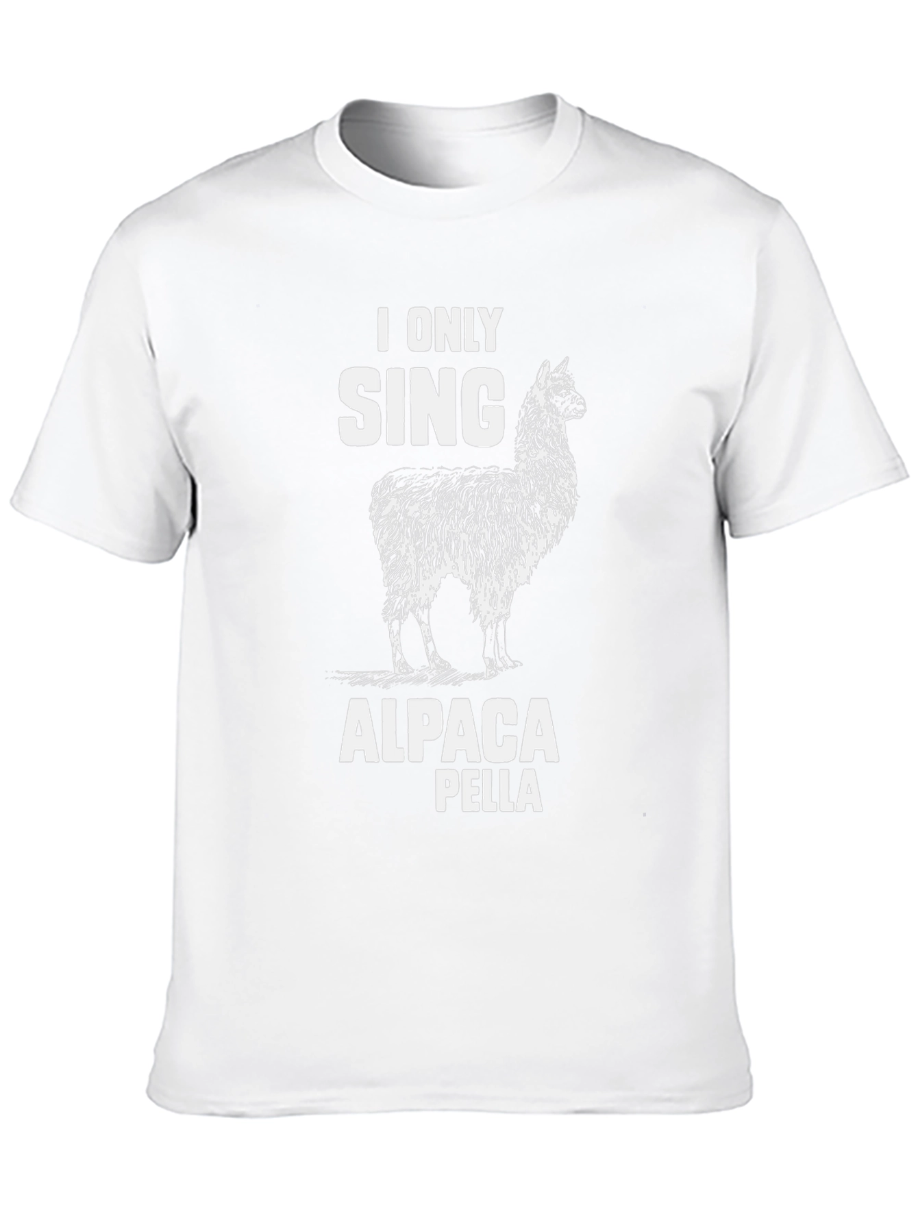 Alpaca Pella T-Shirt - Funny A Cappella Tee