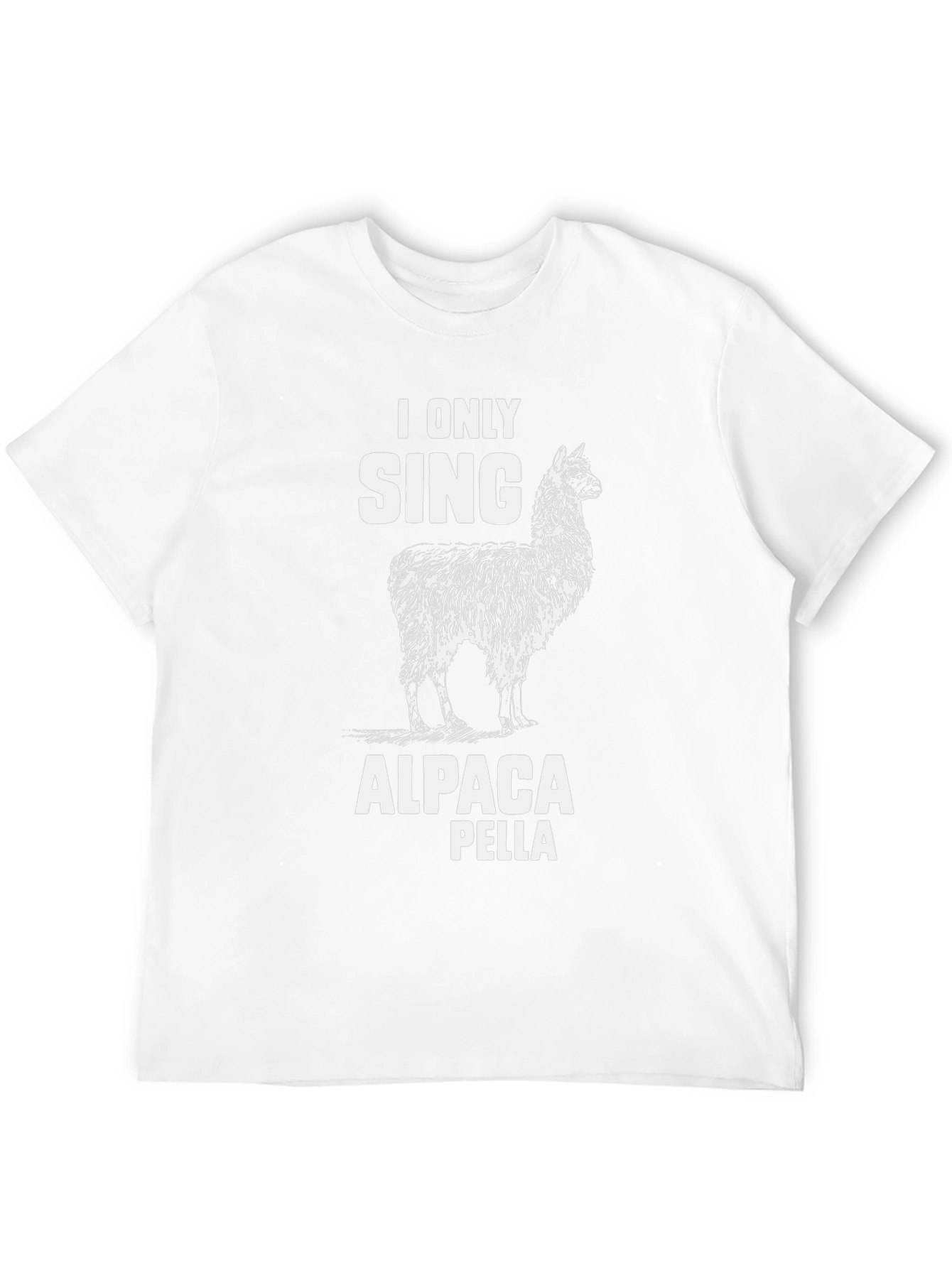 Alpaca Pella T-Shirt - Funny A Cappella Tee