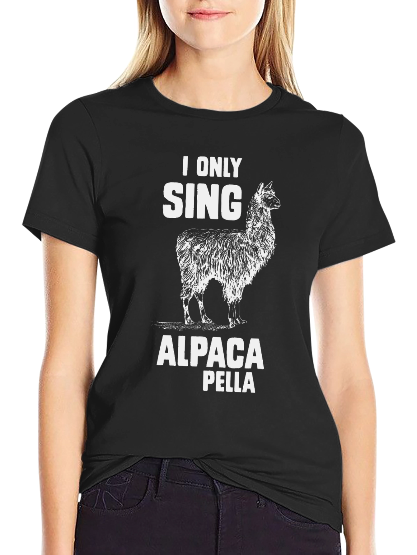 Alpaca Pella T-Shirt - Funny A Cappella Tee