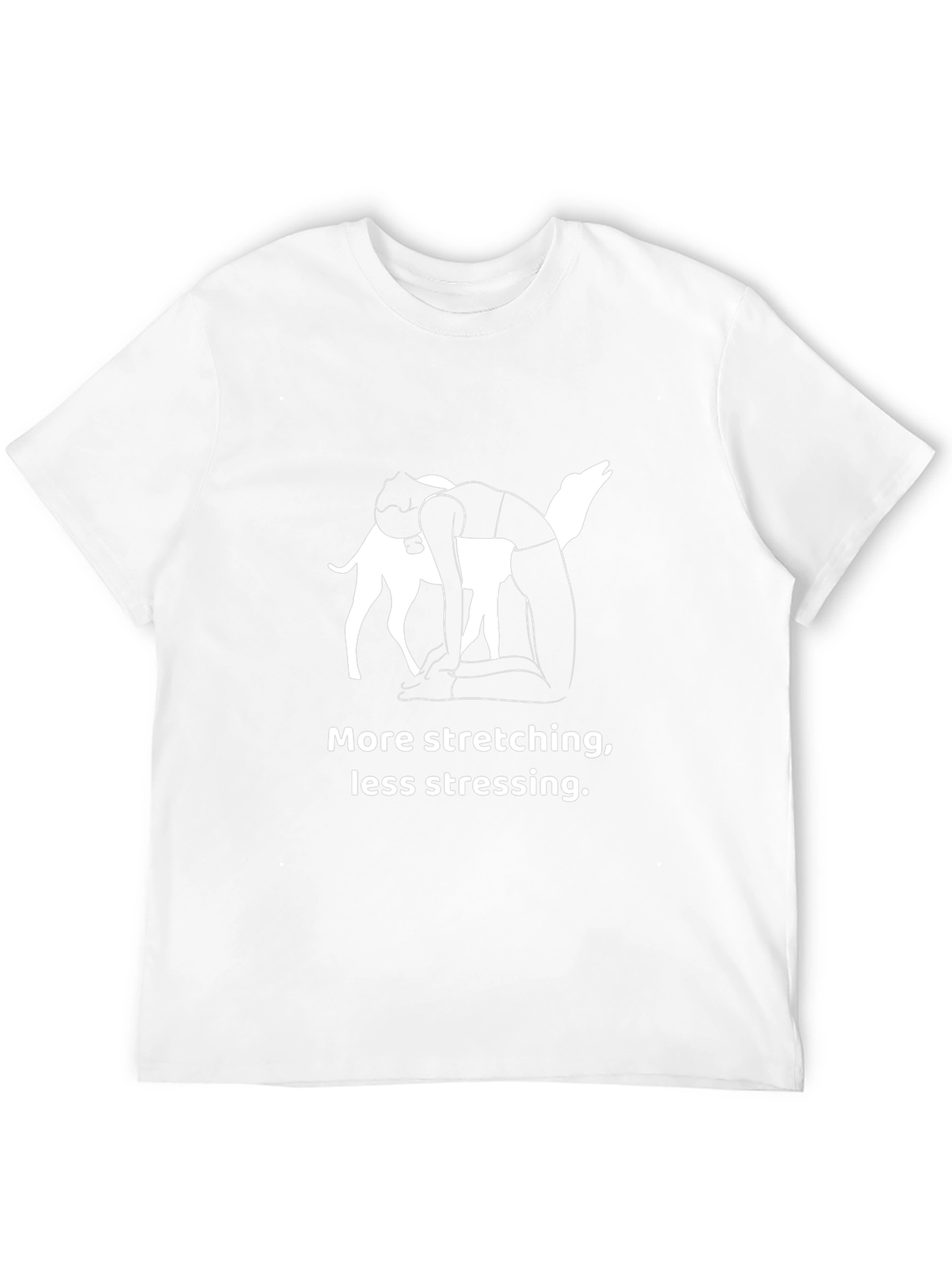 Stretch More Stress Less Graphic Tee