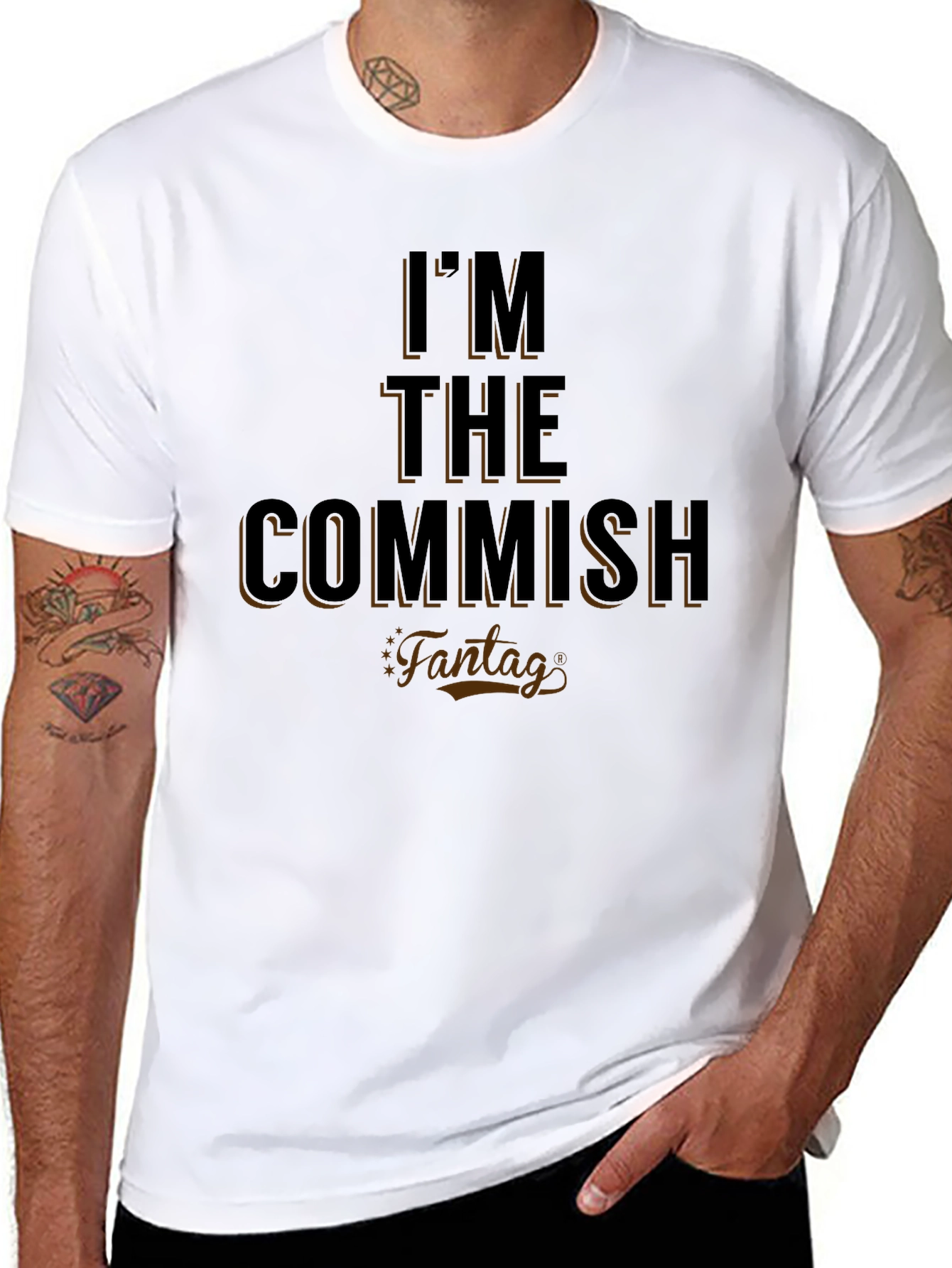 Im the Commish T-Shirt - Funny Slogan Tee