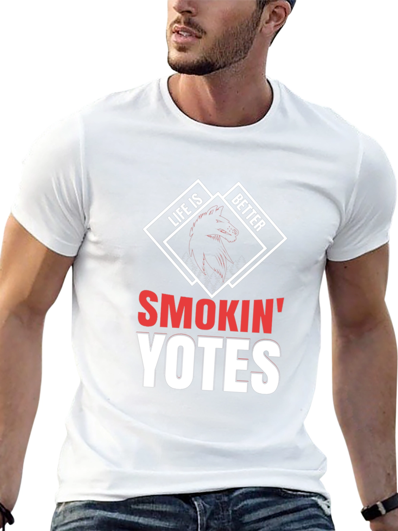Life is Better Smokin Yates T-Shirt