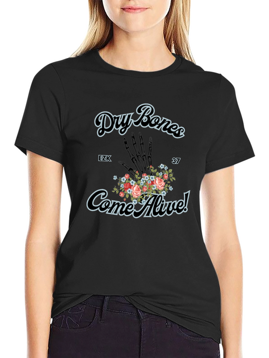 Dry Bones Graphic Print T-Shirt