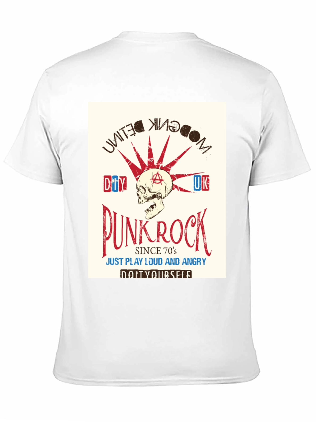 Punk Rock T-Shirt - DIY Since 70s Tee