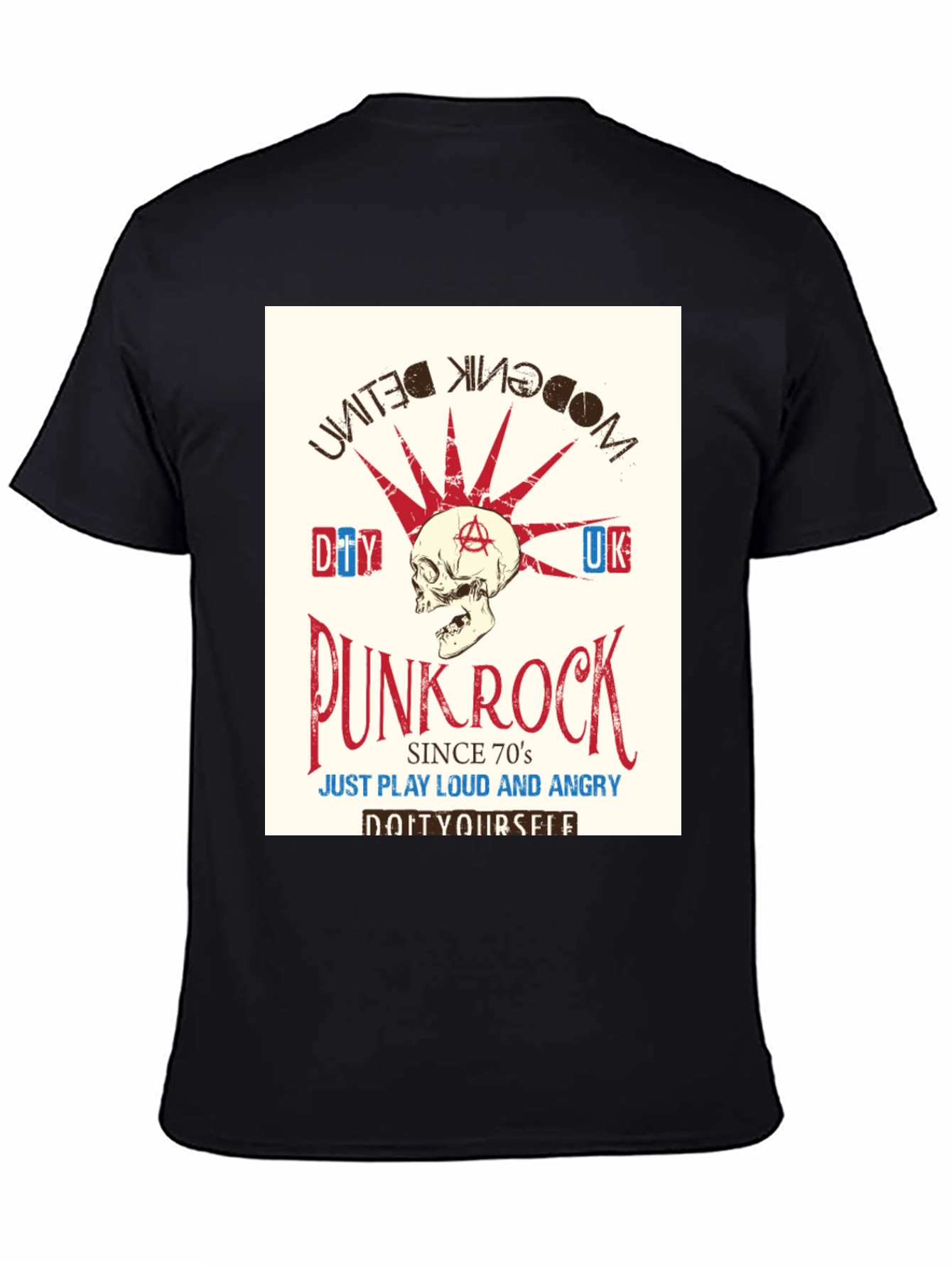 Punk Rock T-Shirt - DIY Since 70s Tee