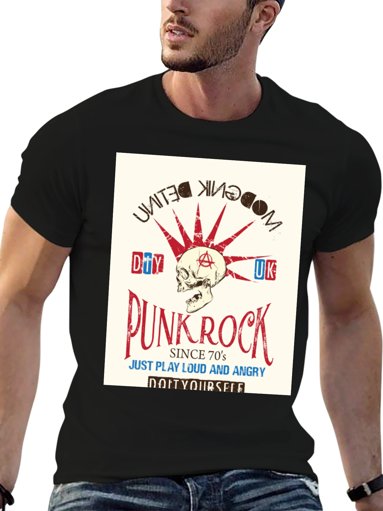 Punk Rock T-Shirt - DIY Since 70s Tee