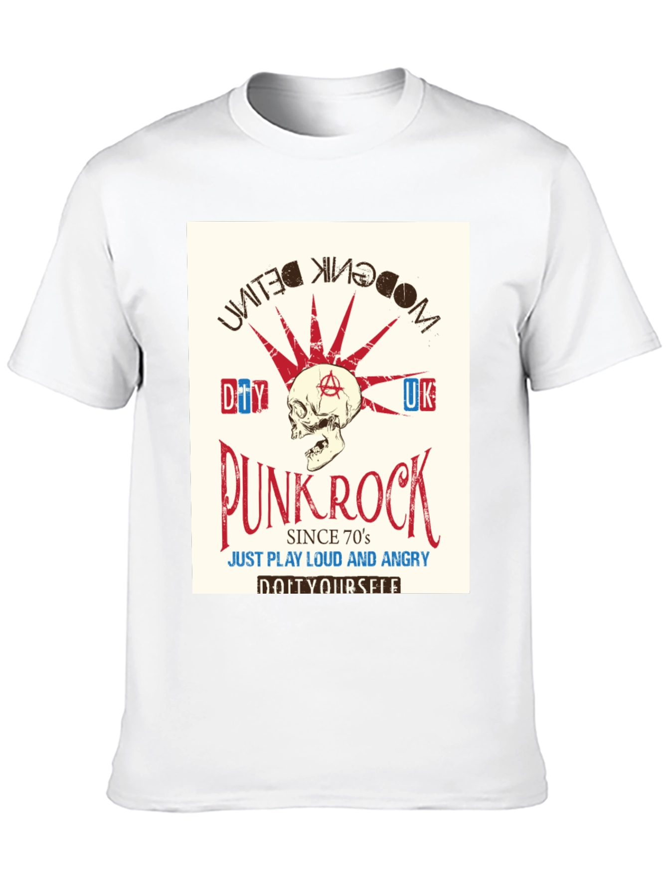 Punk Rock T-Shirt - DIY Since 70s Tee