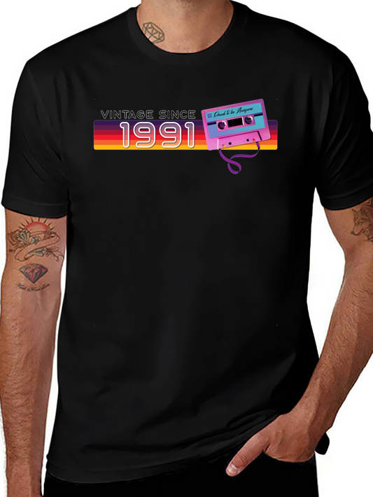 Vintage Since 1991 Cassette T-Shirt