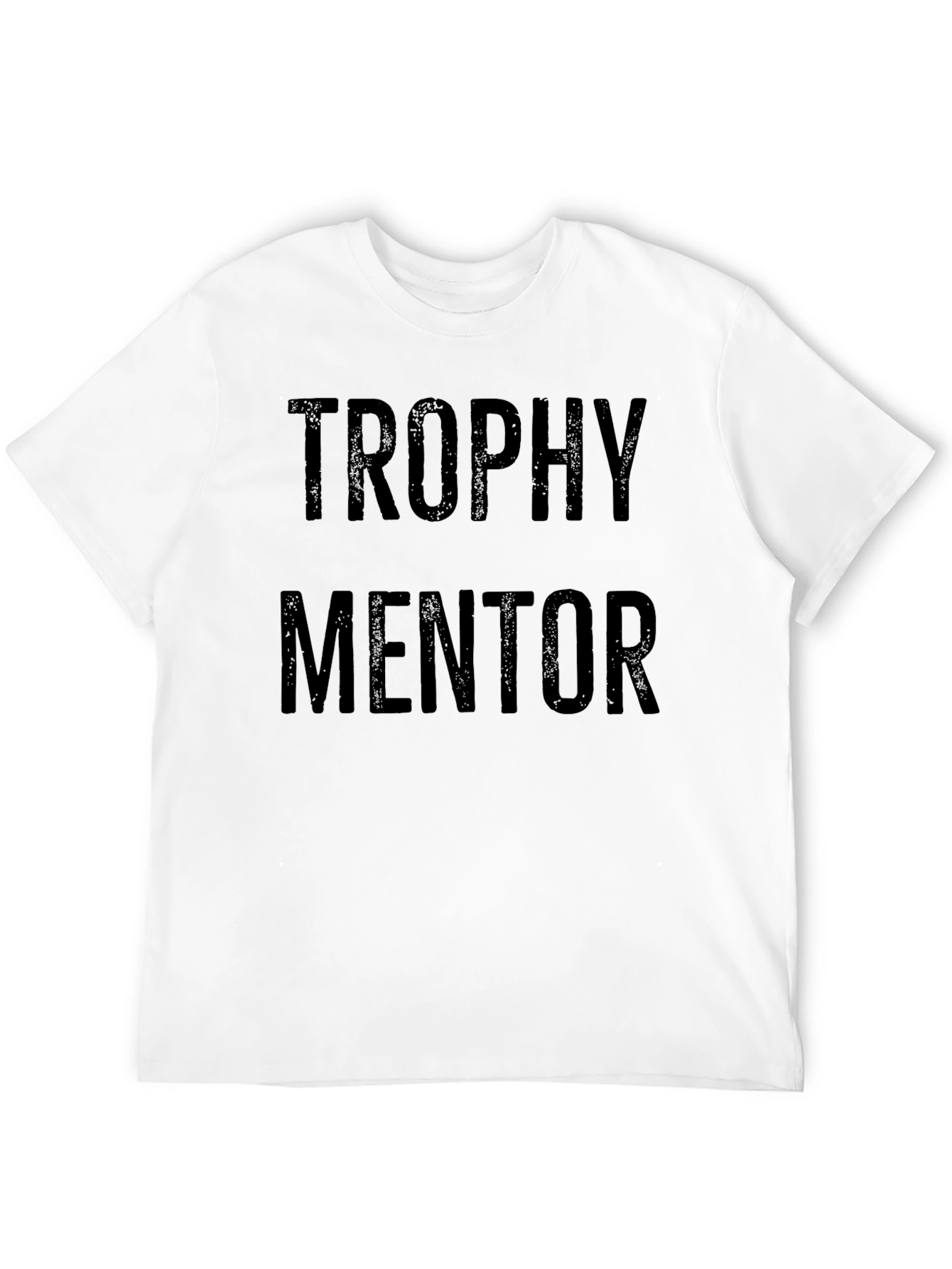 Trophy Mentor Graphic T-Shirt - Black Casual Tee